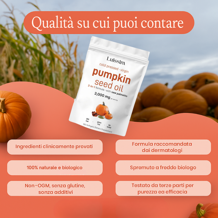 Pumpkin Seed Oil Softgels